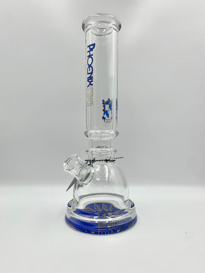 Cup Beaker Design Glass Bong 12"