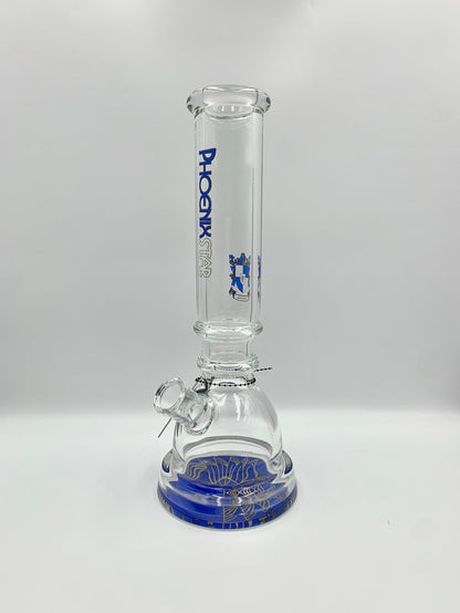 Cup Beaker Design Glass Bong 12"