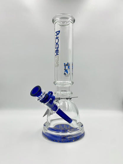 Cup Beaker Design Glass Bong 12"