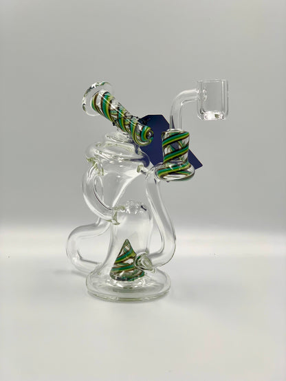 Phoenix Star 6.5 Inches Recycling Dab Rig With American Northstar Glass Rod