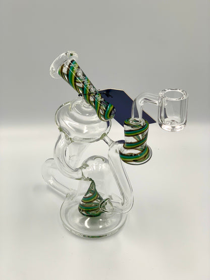 Phoenix Star 6.5 Inches Recycling Dab Rig With American Northstar Glass Rod