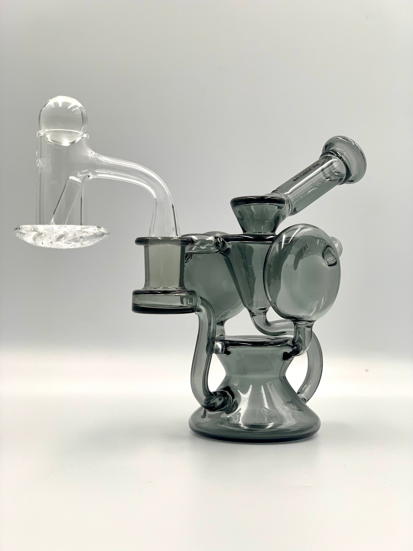 Phoenixstar Dab Kit - 7pcs Smoking Set with Recycler Bong Gift