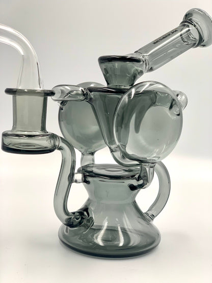 Phoenixstar Dab Kit - 7pcs Smoking Set with Recycler Bong Gift