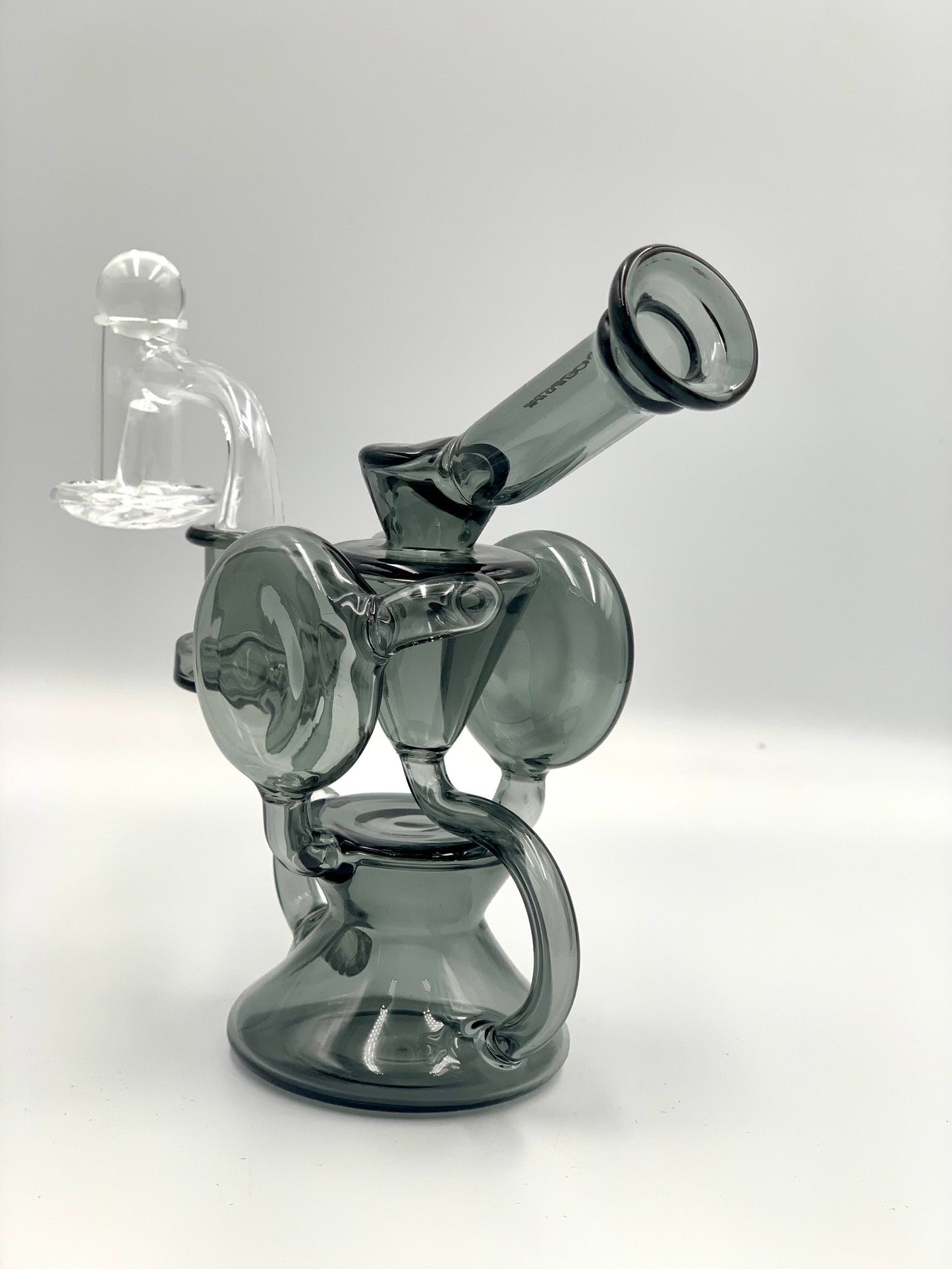 Phoenixstar Dab Kit - 7pcs Smoking Set with Recycler Bong Gift