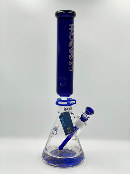 Phoenix Star 9mm Thick Beaker Bong 17.5"