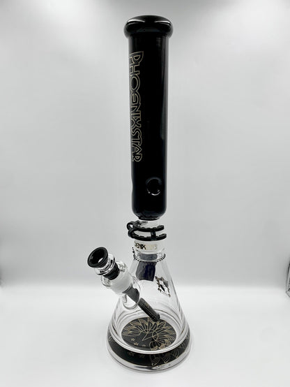 Phoenix Star 9mm Thick Beaker Bong 17.5"