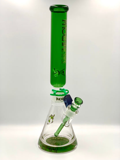 Phoenix Star 9mm Thick Beaker Bong 17.5"