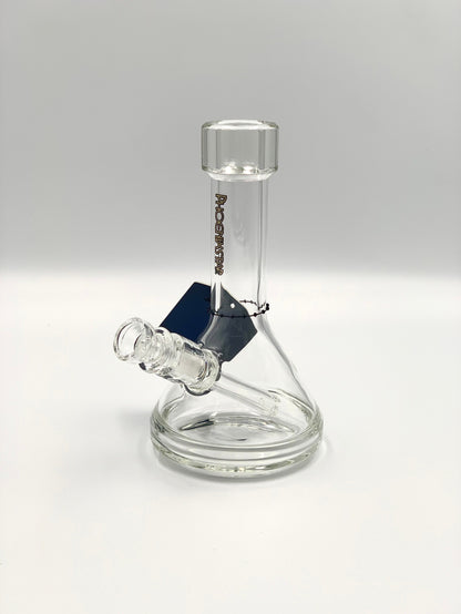 Phoenix Star 6" Small Beaker Bong With Thick Mouth & Heavy Base