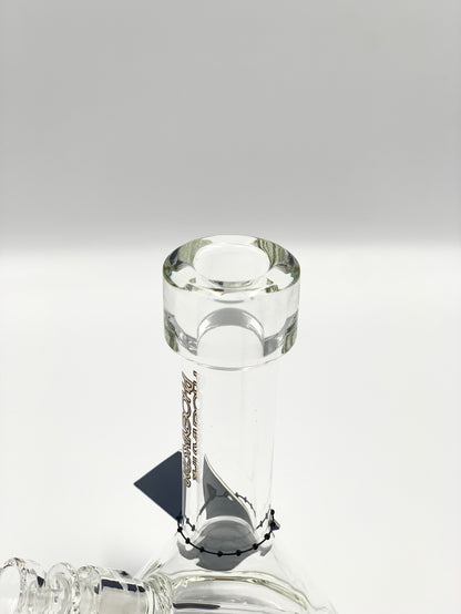 Phoenix Star 6" Small Beaker Bong With Thick Mouth & Heavy Base