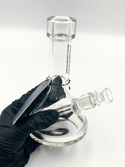 Phoenix Star 6" Small Beaker Bong With Thick Mouth & Heavy Base