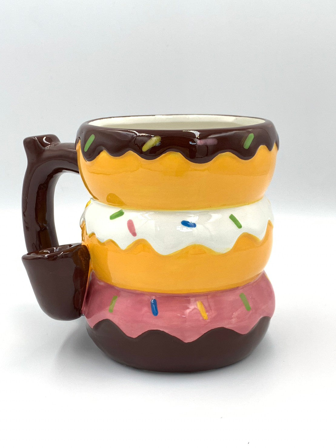 DONUT COFFEE CUP PIPE