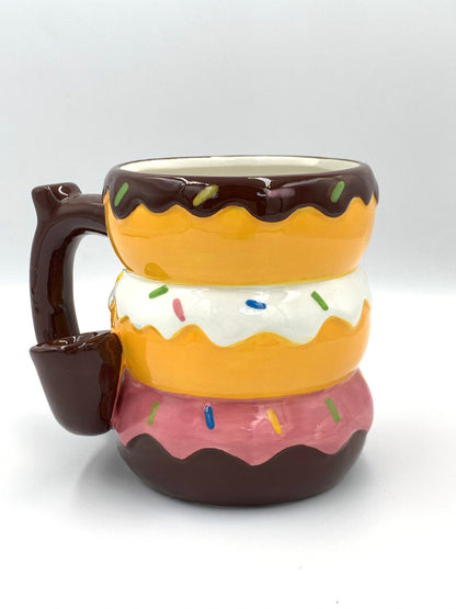 DONUT COFFEE CUP PIPE
