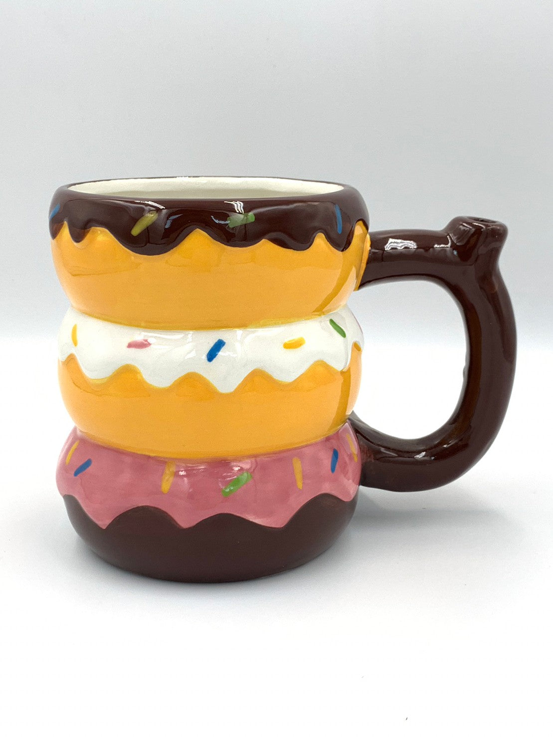 DONUT COFFEE CUP PIPE