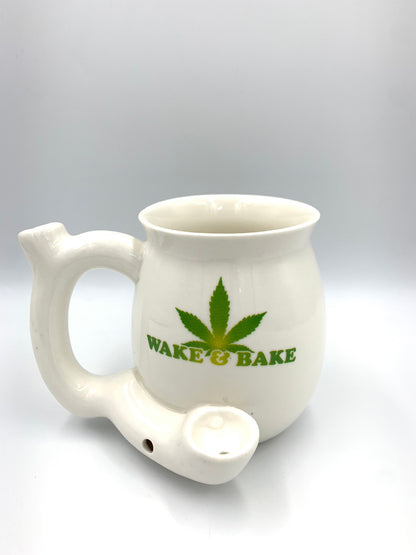 WAKE AND BAKE COFFEE CUP PIPE