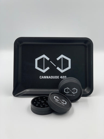 Cannadude 420 Biodegradable Grinder & Tray