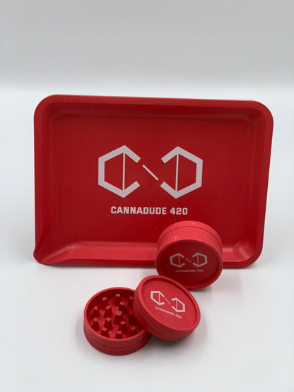 Cannadude 420 Biodegradable Grinder & Tray