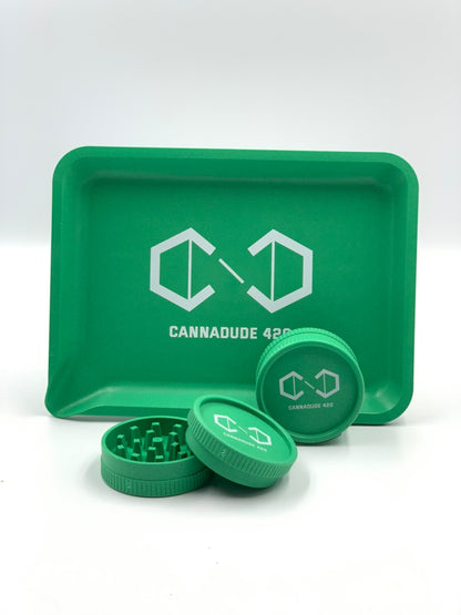 Cannadude 420 Biodegradable Grinder & Tray