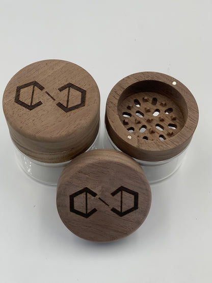 Cannadude 420 Wooden Grinder 63mm.