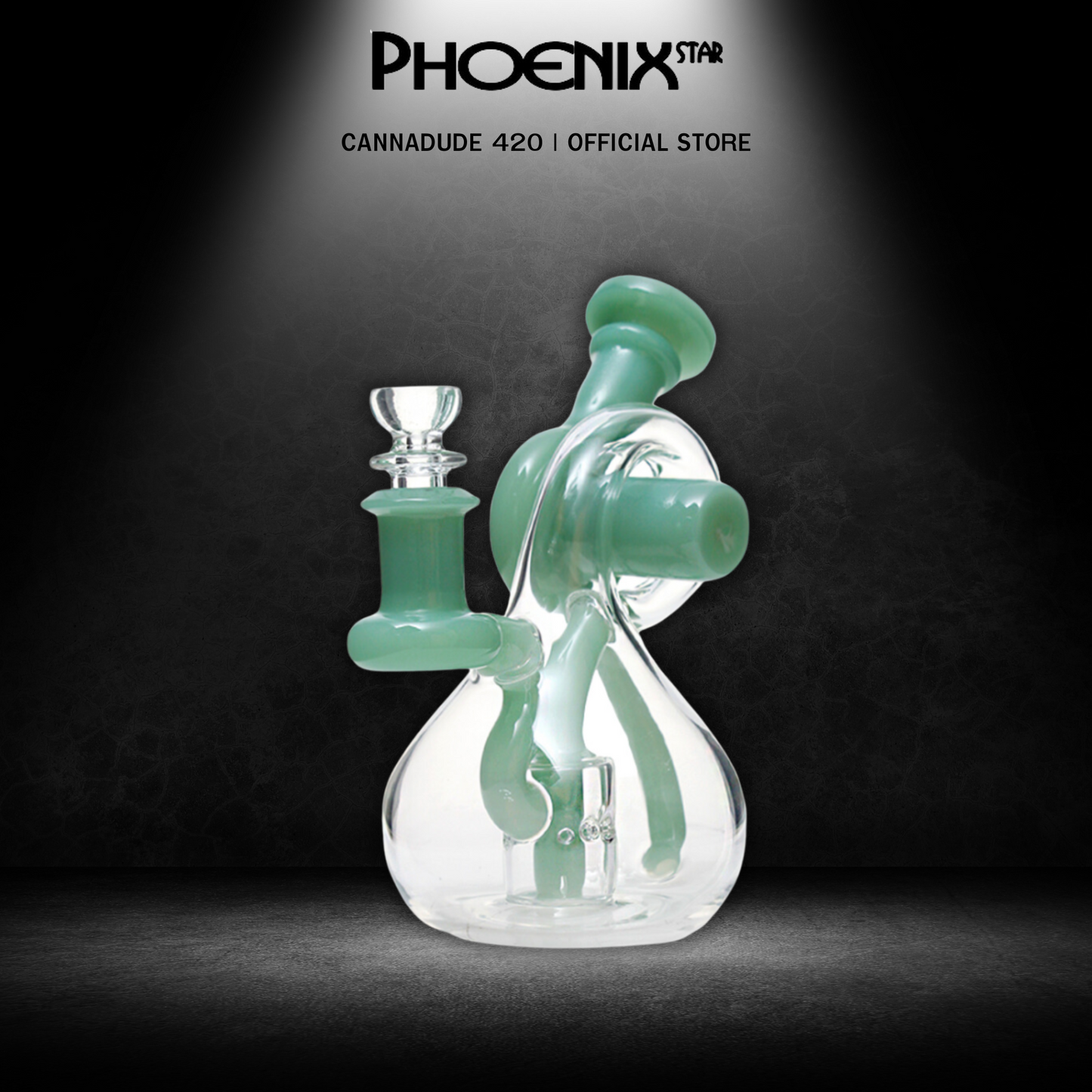 Snaily Recycler Dab Rig 6.3 Inches
