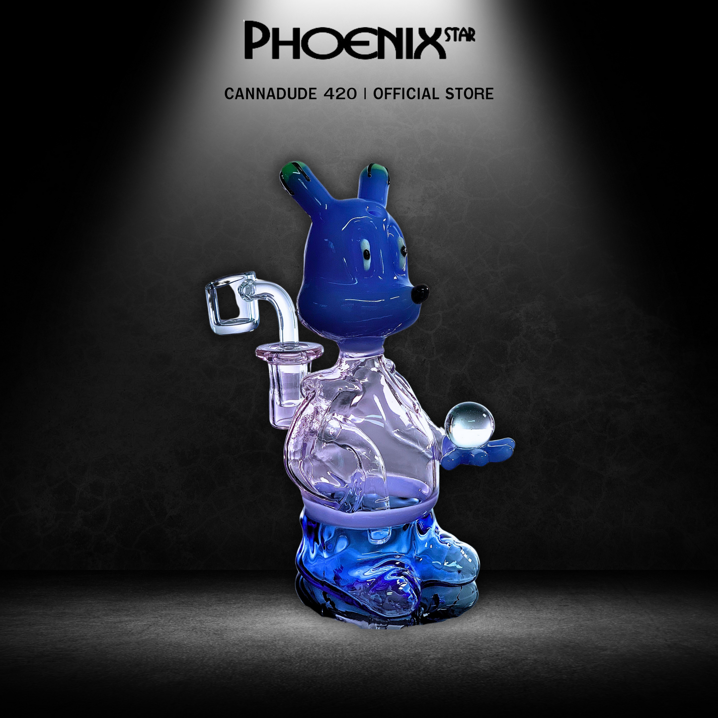 Squirrel Slitted Diff Dab Rig 6 Inches