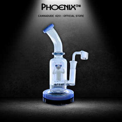 Rip N' Dip Little Cat Inline Diffused Perc Dab Rig 8 Inches (Limited Edition)