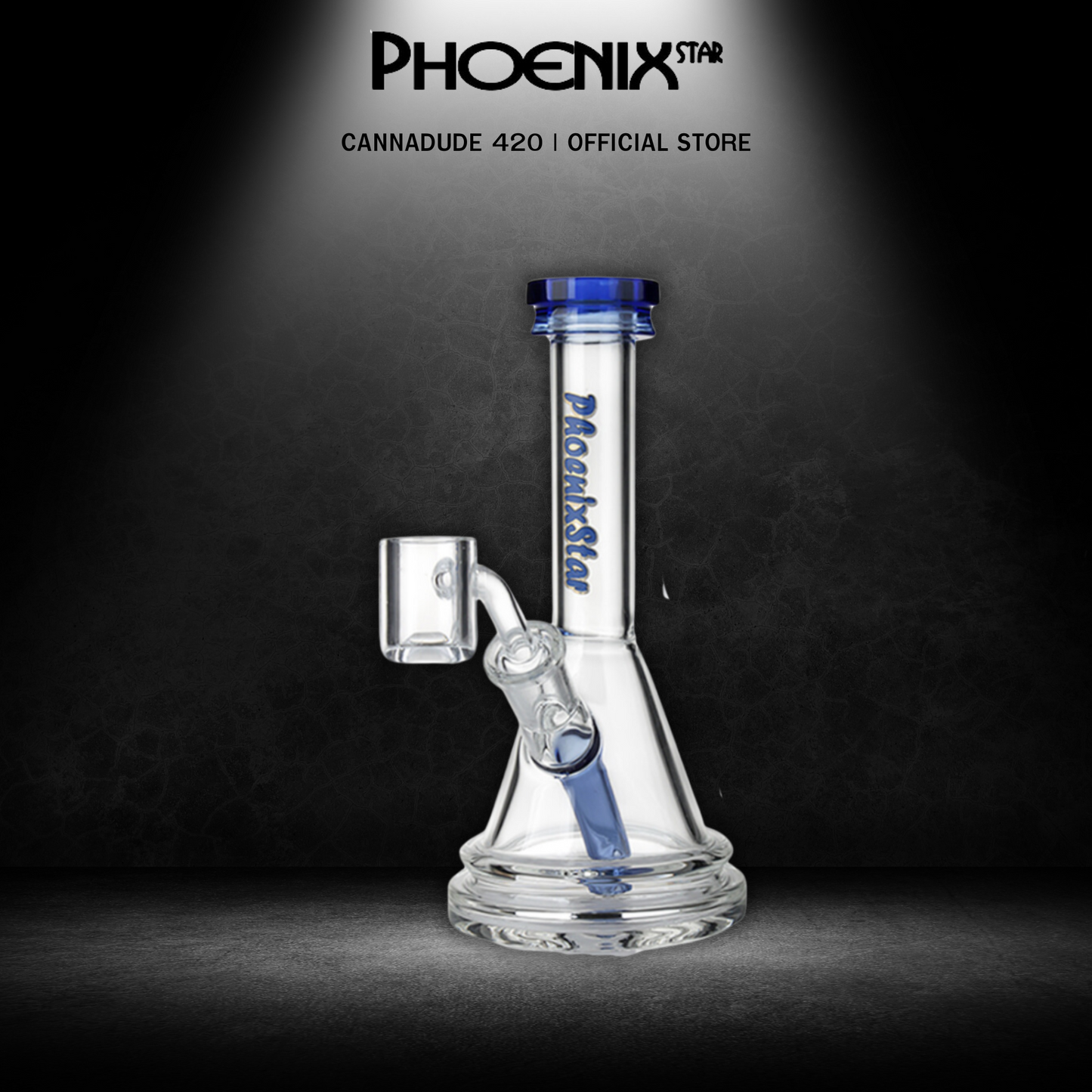 Phoenix Star Dab Rig with Quartz Banger 7 Inches
