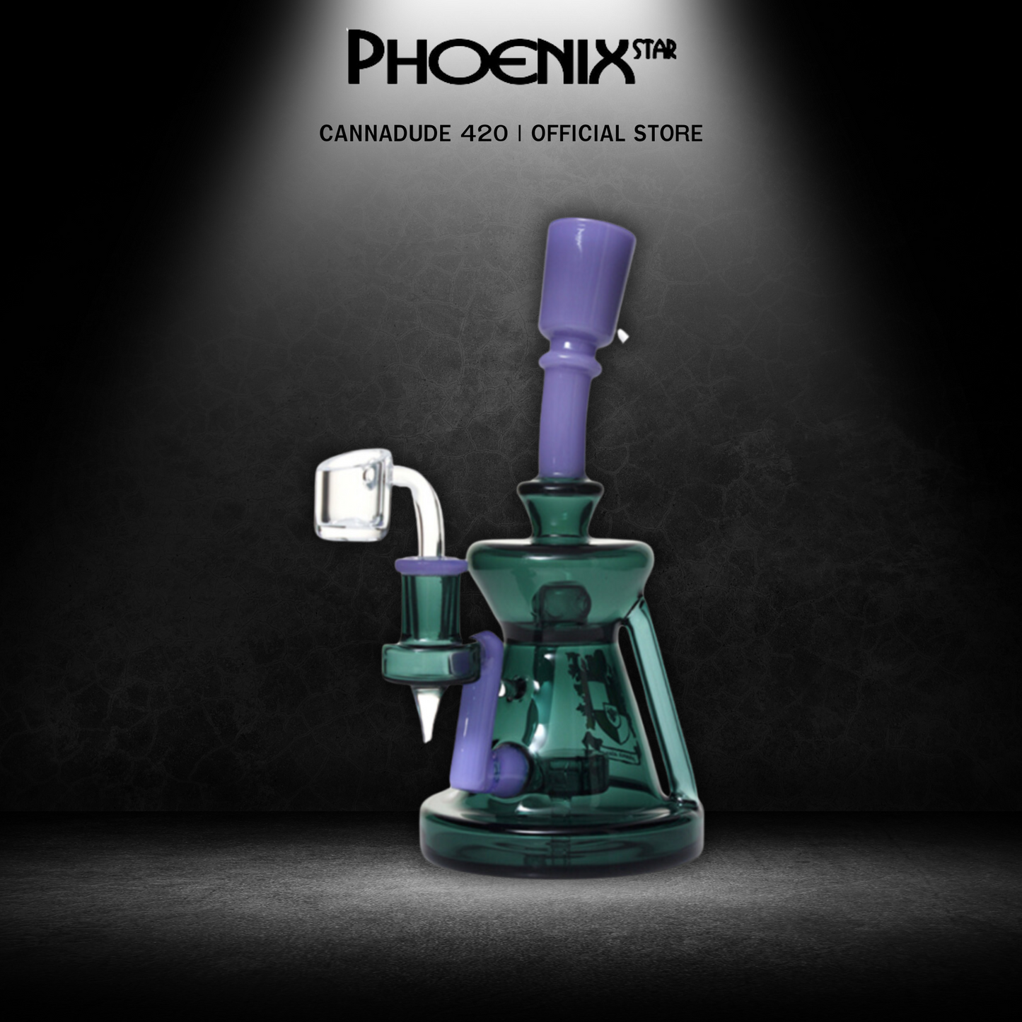 Trip Tonic Recycler Dab Rig 8.3 Inches