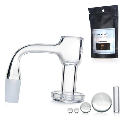 Phoenix Star Quartz Banger with Four Balls & Pole