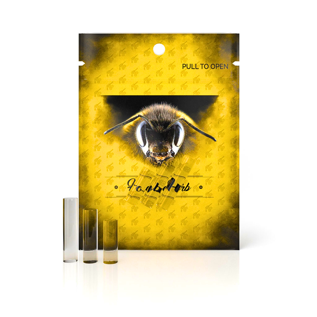 HONEYBEE HERB | SOLID QUARTZ PILLARS (3PK)