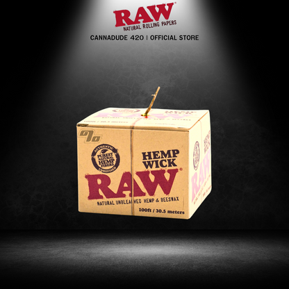 RAW Hemp Wick