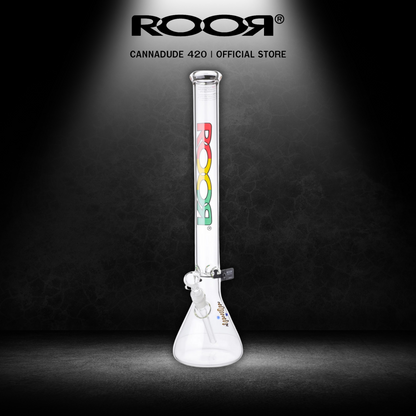 ROOR Beaker Glass Bong 18 Inches