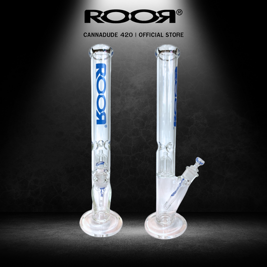 ROOR Straight Glass Bong 14 Inches