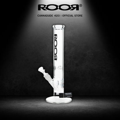 ROOR Straight Glass Bong 14 Inches