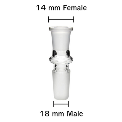 Adaptor For Glass Bong Bowl 14-14 mm / 14-18 mm