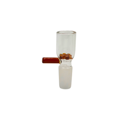 Long Nail 6 Holes Bong Bowl