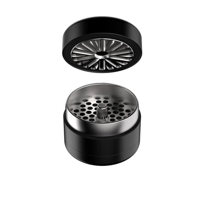 Flower Mill | 2.5" Next Gen Premium Stainless Series - Black