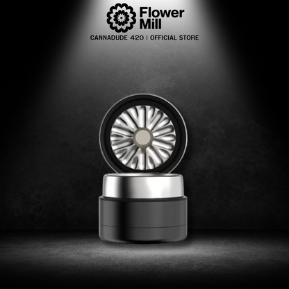 Flower Mill | 2.0" Next Gen Premium Stainless Series - Black