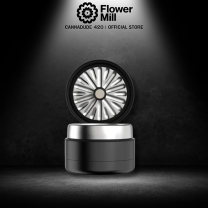 Flower Mill | 2.5" Next Gen Premium Stainless Series - Black