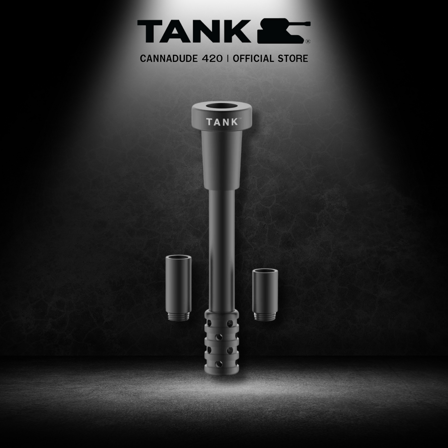 Tank Glass TANK Universal Metal Downstem