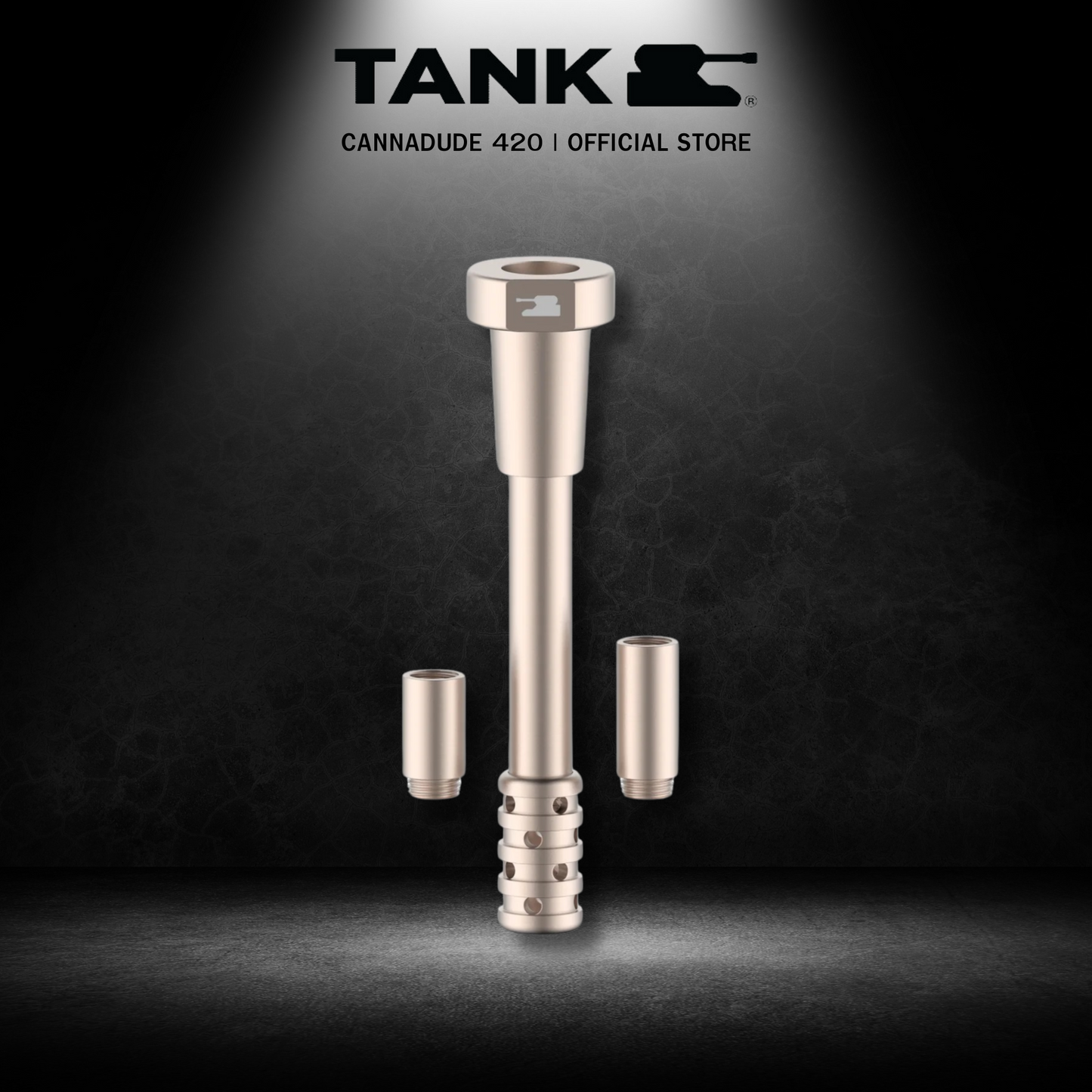 Tank Glass TANK Universal Metal Downstem