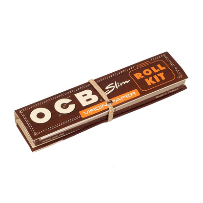 OCB Virgin Rolling Paper Roll Kit King Size