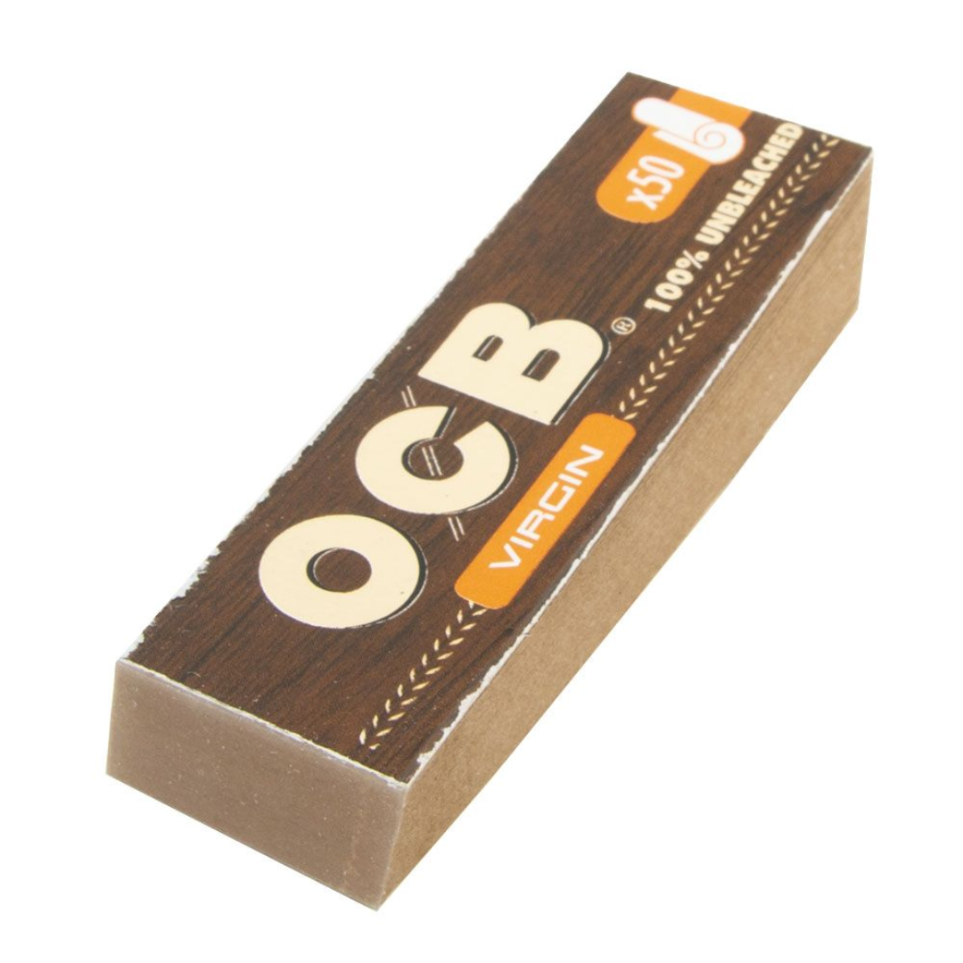 OCB Perforated Virgin Unbleached Tips