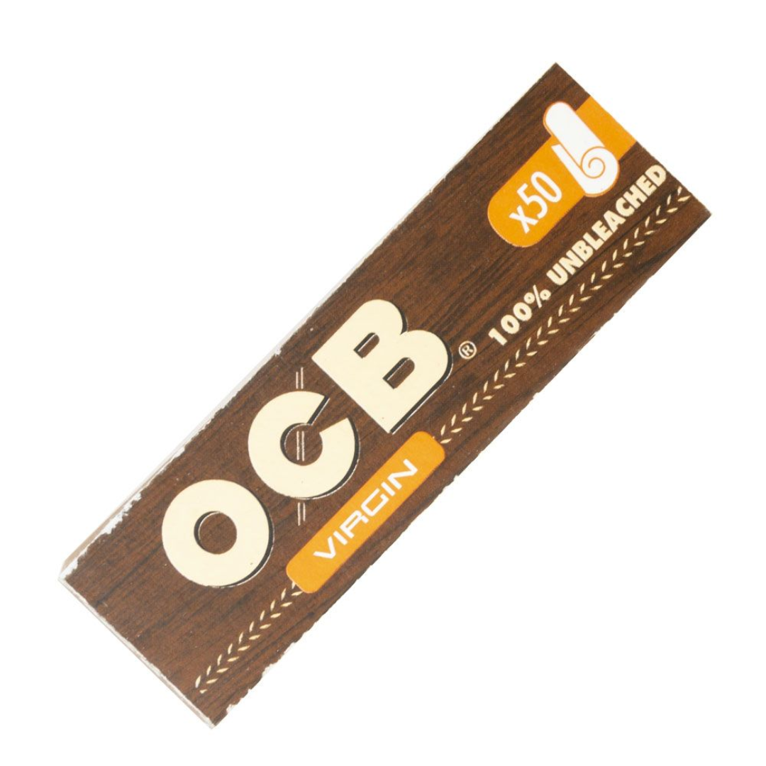 OCB Perforated Virgin Unbleached Tips