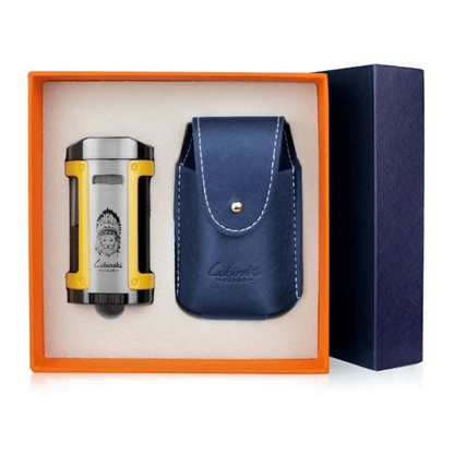 LUBINSKI Lighter with Leather Case YJA-10006