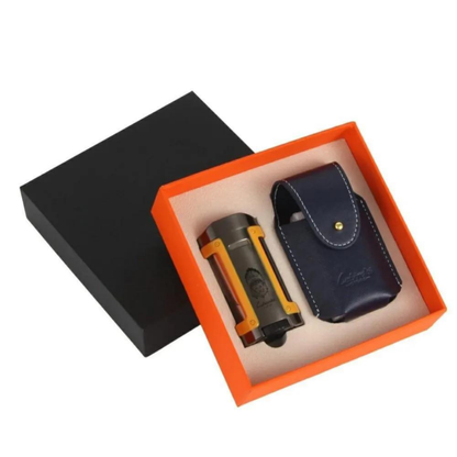 LUBINSKI Lighter with Leather Case YJA-10006