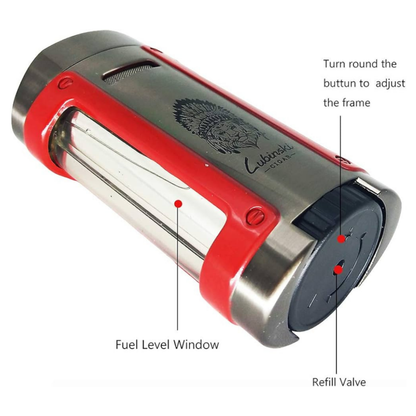 LUBINSKI Lighter with Leather Case YJA-10006
