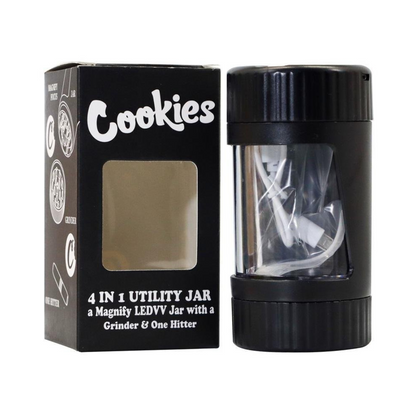 กระปุกโหล Cookies 4-IN-1 Utility Magnifying Stash Jar