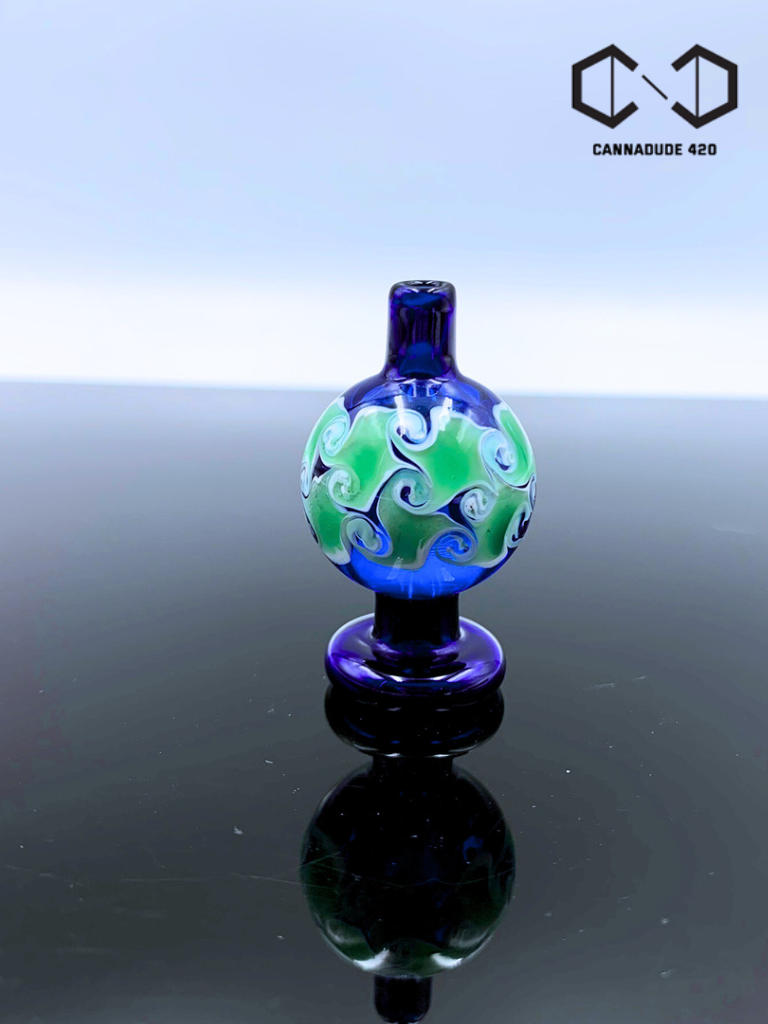 Bubble Glass Carb Cap For Quartz Banger 25mm