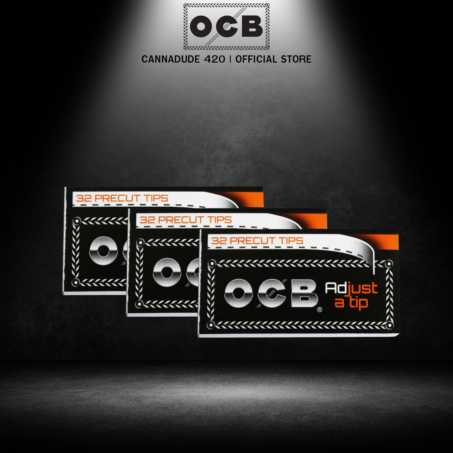 OCB Precut Adjustable Tips Filter