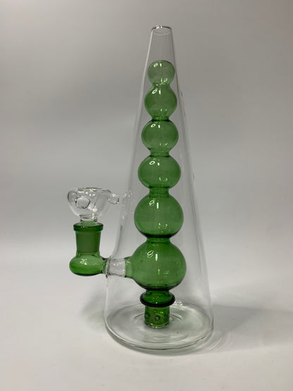 WOO Bubble Glass Bong 12 Inches